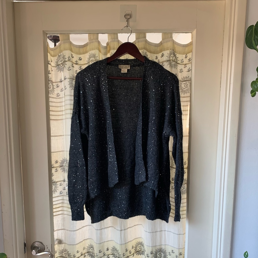 Sequined sweater